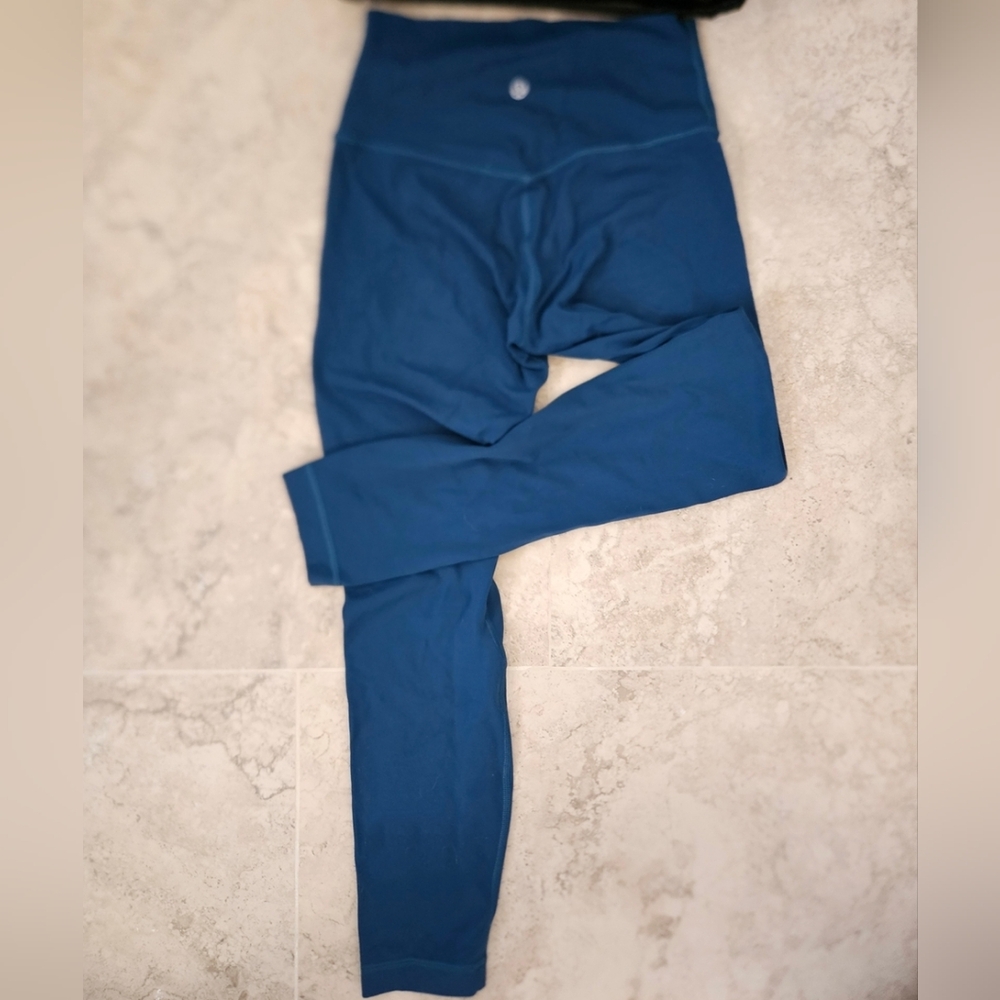 Lululemon Aligh HR ,leggings,4 ,25" Teal